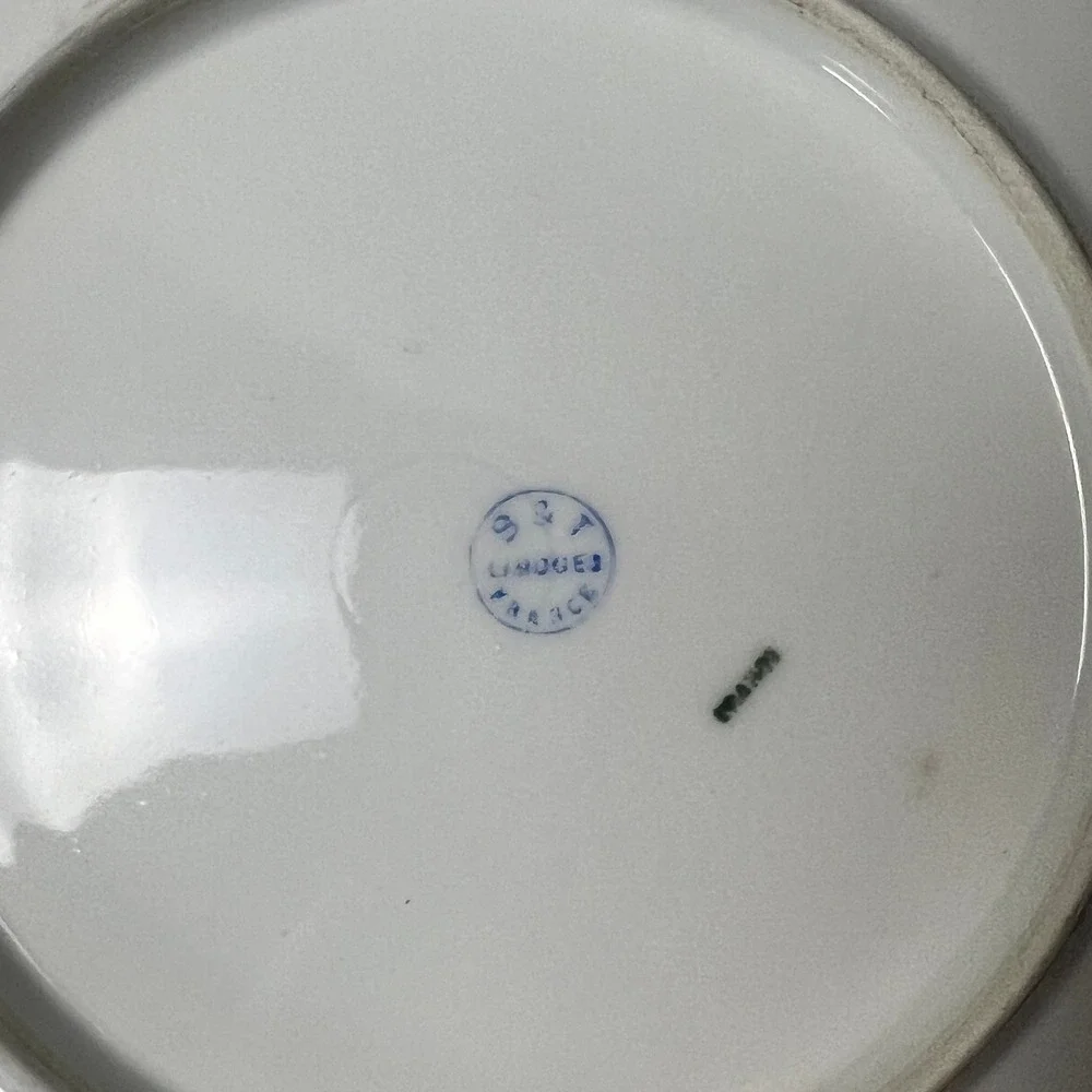 B&T Limoges France Salad Plate 9.75